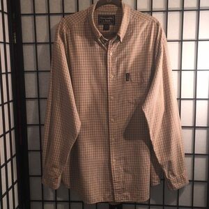 Abercrombie and Fitch Plaid Button Down Shirt Size Large